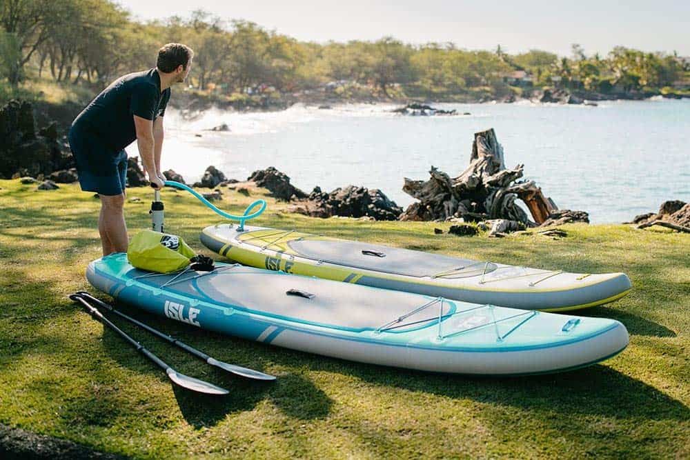 Difference Between Inflatables & Hard Paddle Boards, ISLE, Blog